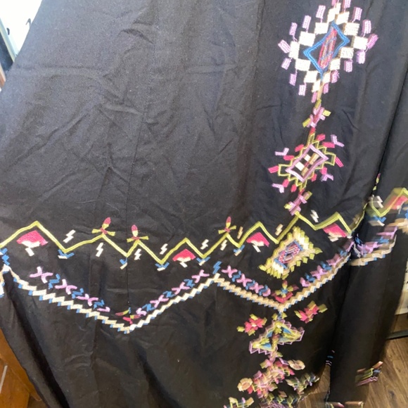 EMBROIDERED MAXI DRESS - Picture 10 of 14